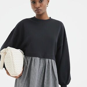 River Island Black Relaxed Twofer Dress